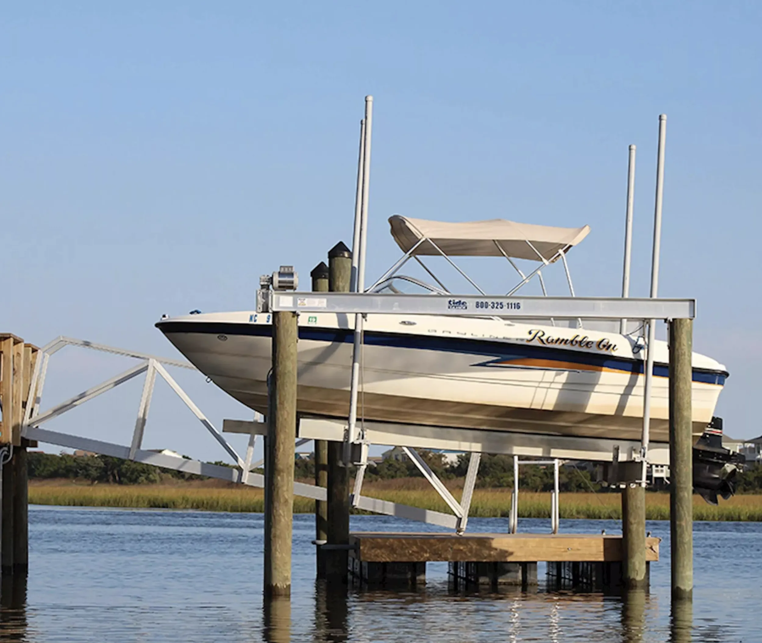 Swinger PWC Lifts | Jet Ski Lifts with Rotating Dock Access